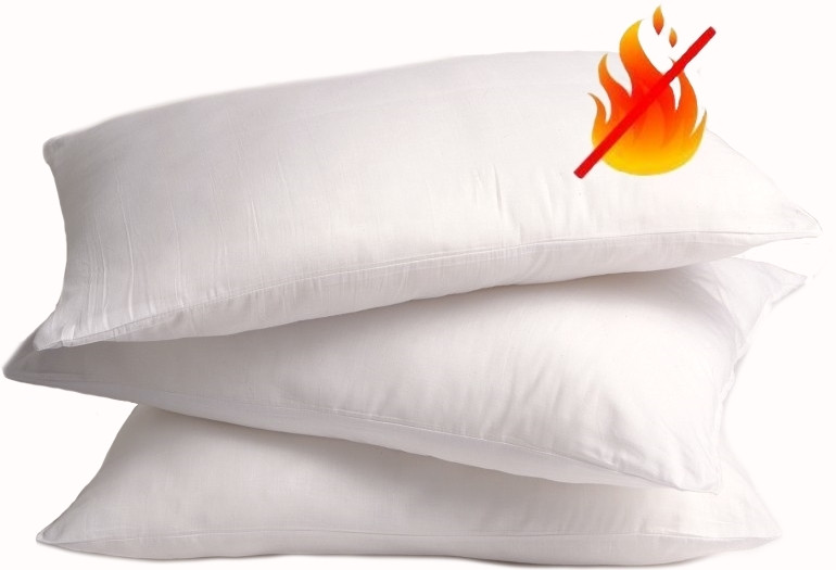 Waterproof Wipeable Pu Flame Retardant Pillow