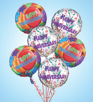 anniversary balloons