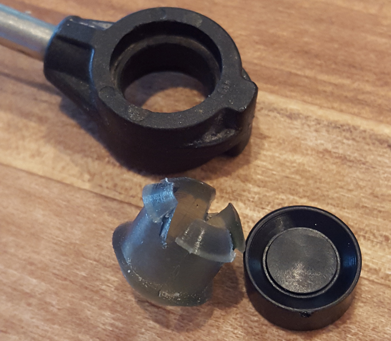 Chevrolet Aveo shift bushing repair for transmission cable. Larger / More  Photos