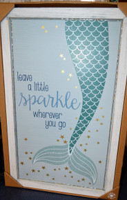 LED Mermaid Tail Sign Sparkle