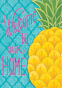 Garden Flag Pineapple Welcome to our Home
