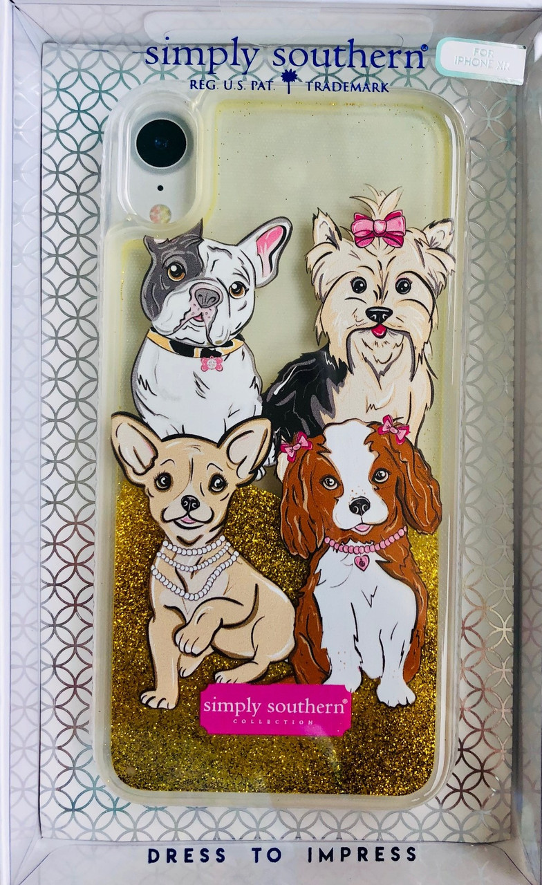 Simply Southern Cell Phone Case Adorable Dogs Coastal Cottage