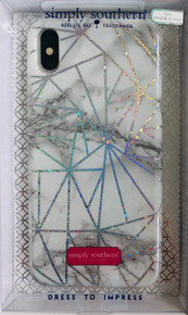 Simply Southern Cell Phone Case Geometric Marble