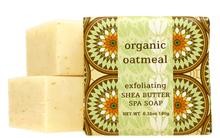 Organic Oatmeal Exfoliating Shea Butter Spa Soap