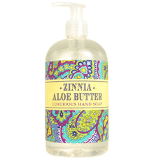 Zinnia Aloe Butter Luxurious Liquid Hand Soap