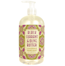 Black Currant & Olive Butter Luxurious Liquid Hand Soap