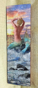 Mermaid Sunrise Wood Wall Art
