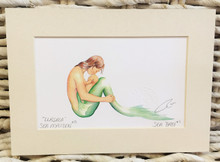  Mermaid Art Print Ursala & Sea Baby