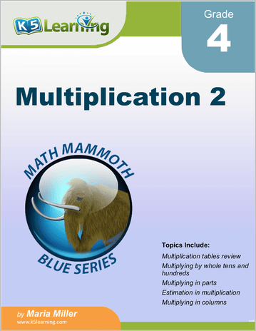 Multiplication 2 - Book Cover