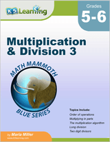 Multiplication & Division 3 - Book Cover