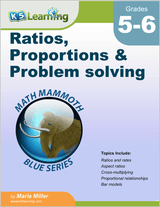 Book cover - Ratios, Proportions & Problem Solving