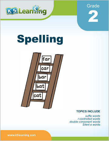 Grade 2 Spelling - Book Cover