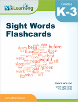 Sight Words Flashcards - Book Cover