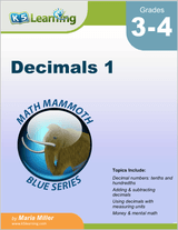Decimals 1 - Book Cover
