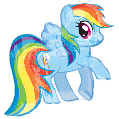 28" My Little Pony Rainbow Dash