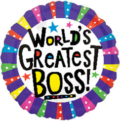 18" World's Greatest Boss
