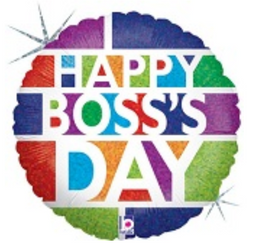 18" Happy Boss's Day Block