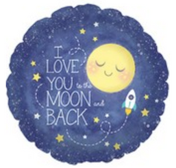 18" I Love You to The Moon and Back