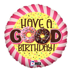 18" Have a Good Birthday Donut