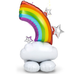  52" Rainbow Airloonz foil balloon