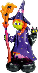  55" Scary Witch airloonz Foil Balloon