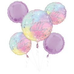  Ombre Pastels & Stars B'day Bouquet