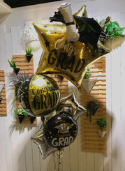   Congrats Grad balloon bouquet