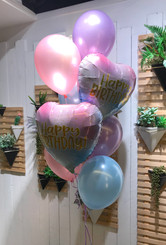  Birthday Hearts Balloon bouquet