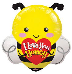 20" I Love you honey foil balloon 