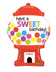 31" Mighty Bright Sweet Gumball Birthday Balloon
