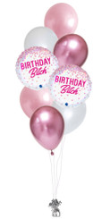  Birthday Bitch! balloon bouquet