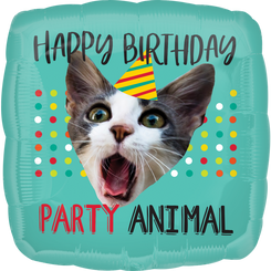 18" Happy Birthday Party Animal