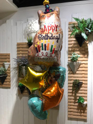  Cats Lover Birthday balloons bouquet