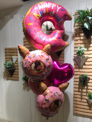  Donut Dogs Birthday Bouquet