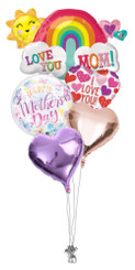   Happy Mother's Day with love balloon bouquet
