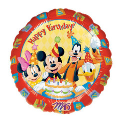 18" Mickey & Friends Birthday 