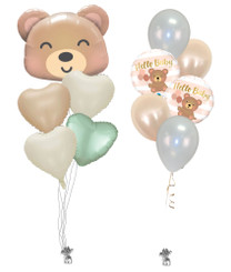   baby bear welcome balloon bouquet 2