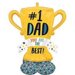  43" Best Dad Trophy airloonz