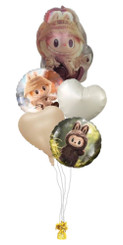      Birthday Labubu balloon bouquet 2