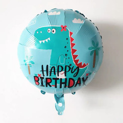 18"  Happy Birthday Dinosaur 