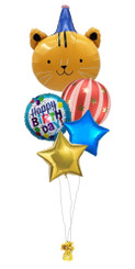    Cat's birthday balloon bouquet