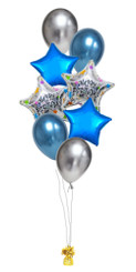     Birthday stars balloon bouquet