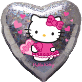 18" Hello Kitty Love Hearts