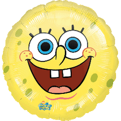 18" Sponge Bob - Round Fat Face
