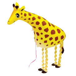 24" Walking pet Giraffe