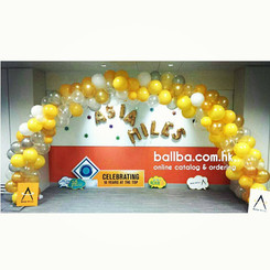 Balloon Arch @ Airport Asia Miles Office