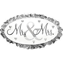 32" Mr. & Mrs.