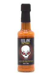 "Evil One" Scotch Bonnet and Ghost Chilli Sauce by Grim Reaper Foods