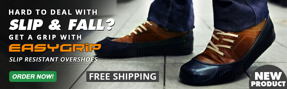Try the Newest Slip Resistant Overshoes and compare by Tiger Grip.  FREE Shipping!.  