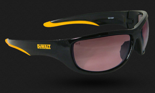   Full Wraparound Frame • Rubber Temples • Meets ANZI Z87.1+ • 99.9% UV Protection